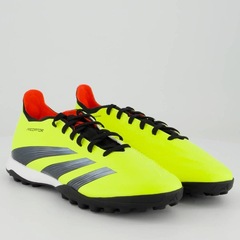 Chuteira Society adidas Predator League 24 Academy Low Tf - Infantil - Foto 2