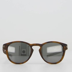 Óculos de Sol Unissex Oakley Latch Matte Brown Tortoise - Foto 2