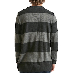 Camiseta Manga Longa Hurley Retilinea Stripes - Masculina - Foto 2