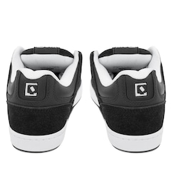 Tênis Qix Skate Retrô Am Preto Branco Unissex - Foto 6