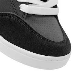 Tênis Qix Skate Retrô Am Preto Branco Unissex - Foto 8