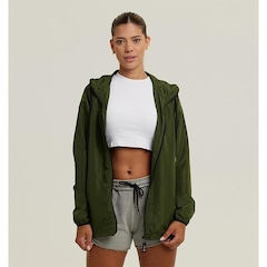 Jaqueta Corta Vento com Capuz Web Shop Surf Impermeável Wss Diamond - Feminina - Foto 7