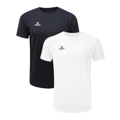 Camiseta Topper Classic New - 2 Unidades - Masculina - Foto 1