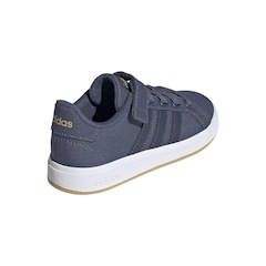 Tênis Adidas Grand Court 2.0 - Infantil - Foto 5