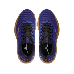Tênis Mizuno Space 4 Kids Royal - Infantil - Foto 6