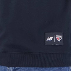Blusão de Moletom New Balance São Paulo 2024 - Masculino - Foto 7