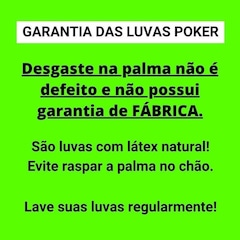 Luva de Goleiro de Futebol de Campo Profissional Eclipse Poker - Foto 5