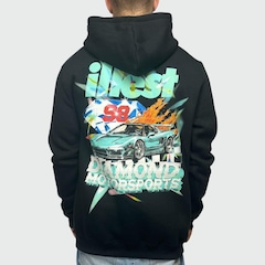 Blusão de Moletom Diamond X Illest Motorsports Hoodie - Masculino - Foto 6