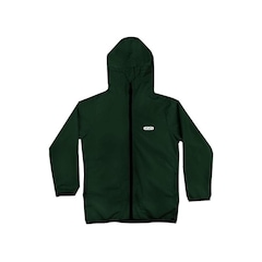Jaqueta Corta Vento com Capuz Web Surf Shop Brasil Shape - Infantil - Foto 1