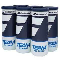 Bola de Tênis Babolat Team All Court Pack com 6 Tubos - Foto 1