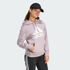Blusão de Moletom com Capuz adidas Essentials Big Logo Regular - Feminino - Foto 3