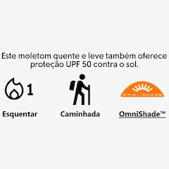 Blusão de Moletom sem Capuz Columbia Klamath Range II - Masculino - Foto 7
