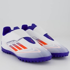 Chuteira Society adidas F50 Club Vel Tf - Infantil - Foto 2