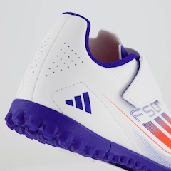 Chuteira Society adidas F50 Club Vel Tf - Infantil - Foto 6