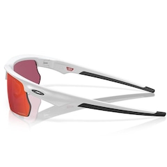 Óculos de Sol Unissex Oakley Bisphaera Matte White Prizm Field - Foto 2