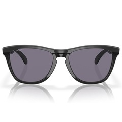 Óculos de Sol Unissex Oakley Frogskins Range Matte Black Prizm Grey - Foto 3