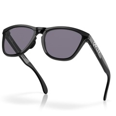 Óculos de Sol Unissex Oakley Frogskins Range Matte Black Prizm Grey - Foto 4