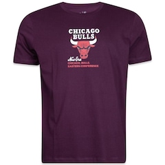 Camiseta New Era Regular Chicago Bulls Logo History - Masculina - Foto 1