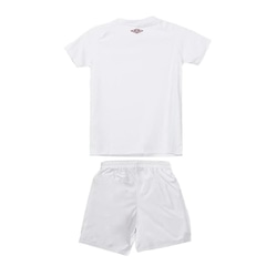 Kit Umbro do Fluminense Oficial 2 2022 com Camisa + Calção - Infantil - Foto 3