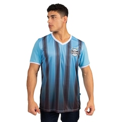 Camiseta do Grêmio Surf Center Gola V Oficial Esportiva - Masculina - Foto 5