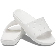 Chinelo Crocs Classic Slide - Unissex - Foto 4