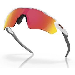 Óculos de Sol Unissex Oakley Radar Ev Path Polished Prizm Ruby Team Colors - Foto 2
