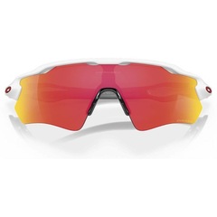 Óculos de Sol Unissex Oakley Radar Ev Path Polished Prizm Ruby Team Colors - Foto 3
