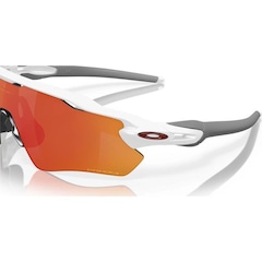 Óculos de Sol Unissex Oakley Radar Ev Path Polished Prizm Ruby Team Colors - Foto 4
