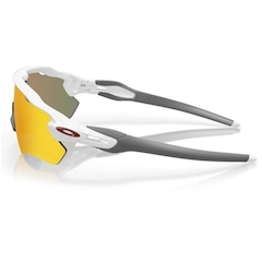 Óculos de Sol Unissex Oakley Radar Ev Path Polished Prizm Ruby Team Colors - Foto 6