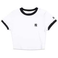 Camiseta New Era Cropped New York Knicks - Feminina - Foto 1