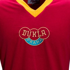Camiseta Dukla Praga 1960''''S Liga Retro - Masculina - Foto 4