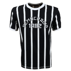 Camiseta Democracia 1982 Liga Retro - Masculina - Foto 1