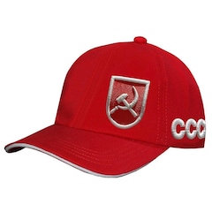 Boné Aba Curva Cccp 1970 Liga Retrô - Strapback - Adulto - Foto 1