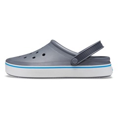 Sandália Crocs Crocband Off Court Clog Charcoal - Unissex - Foto 4