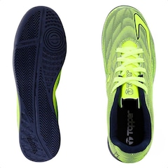 Chuteira Futsal Topper Slick 4 - Infantil - Foto 6