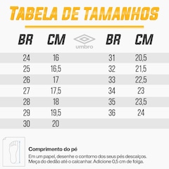 Chuteira Futsal Infantil Umbro Orbit - Foto 4