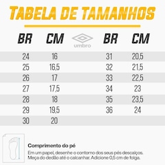 Chuteira Society Umbro Cannon Jr - Infantil - Foto 4