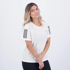 Camiseta adidas own The Run - Feminina - Foto 2