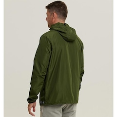 Jaqueta Corta Vento com Capuz Impermeável Masculina Web Surf Shop Caminhada - Foto 4