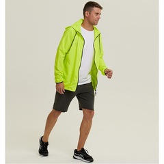 Jaqueta Corta Vento com Capuz Impermeável Masculina Web Surf Shop Caminhada - Foto 5