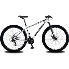 Bicicleta Aro 29 Krw Alumínio 27 Velocidades Freio a Disco Suspensão Dianteira Mountain Bike Kr5 - Foto 2