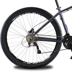 Bicicleta aro 29 Krw alumínio 27 Velocidades Marchas Freio Hidráulico Suspensão com Trava ombro Kr6 - Adulto - Foto 3