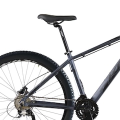 Bicicleta aro 29 Krw alumínio 27 Velocidades Marchas Freio Hidráulico Suspensão com Trava ombro Kr6 - Adulto - Foto 4