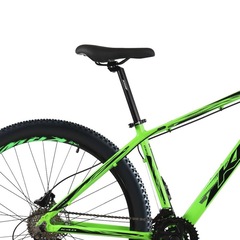 Bicicleta aro 29 Krw alumínio 27 Velocidades Marchas Freio Hidráulico Suspensão com Trava ombro Kr6 - Adulto - Foto 4