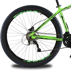Bicicleta aro 29 Krw alumínio 24 Vel Shimano altus Freio Hidráulico Suspensão com Trava de ombro Kr11 - Adulto - Foto 3