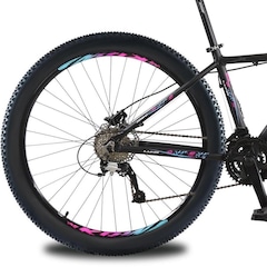 Bicicleta aro 29 Krw alumínio 24 Vel Shimano altus Freio Hidráulico Suspensão com Trava de ombro Kr11 - Adulto - Foto 3