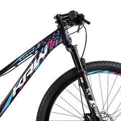 Bicicleta Aro 29 Krw Alumínio 24Vel Shimano Alivio Hidráulico Suspensão Trava Ombro e Cassete Kr12 - Foto 2