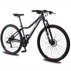 Bicicleta Aro 29 Krw Alumínio 24Vel Shimano Alivio Hidráulico Suspensão Trava Ombro e Cassete Kr12 - Foto 5
