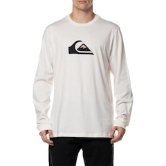 Camiseta Manga Longa Quiksilver Comp Logo - Masculina - Foto 1