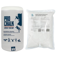 Kit Dispenser com 1 Refil 900Ml Pro Chalk Magnésio Liquido - Foto 1